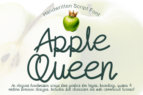 Apple Queen Font: The Script Typeface for Scroll-Stopping Brands