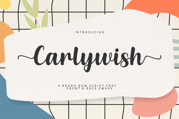 Carlywish: A Charming Script Font for Handmade Brands