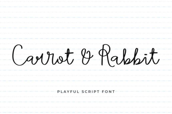 Carrot Rabbit Font Review: A Playful Script for Web Design