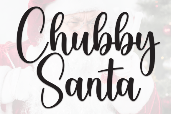 Chubby Santa: A Delicate Script Font for Editorial Design