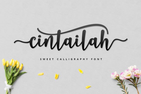 Cintailah: A Handwritten Typeface for Editorial Charm