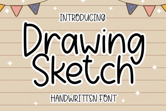 Drawing Sketch: The Perfect Script Font for Handmade Brands