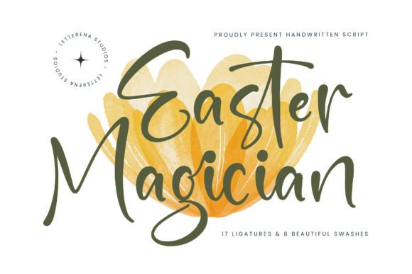 Easter Magician: The Script Font That Elevates Campaigns