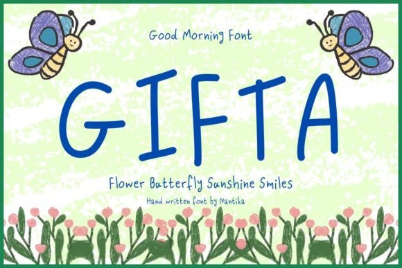 Gifta: A Charming Script Font for Small Business Branding
