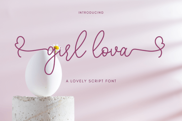 Girl Lova: The Script Font That Elevates Small Business Brands