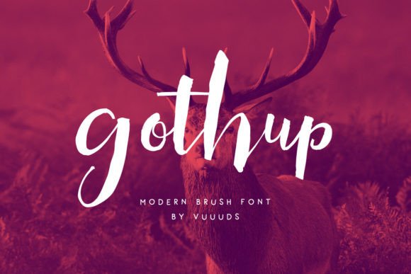 Gothup Font Review: A Bold Script for Modern Branding