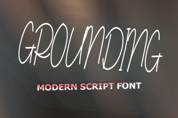 Grounding: A Script Typeface for Editorial Calm