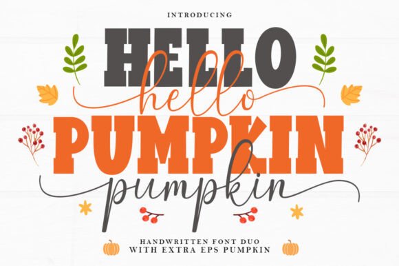 Hello Pumpkin Duo: A Versatile Typeface for Modern Marketers