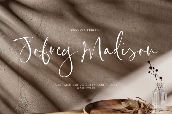 Jofrey Madison: The Perfect Script Font for Handmade Brands