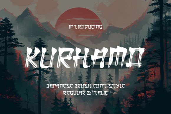 Kurhamo Brush: A Graceful Script Font for Editorial Design
