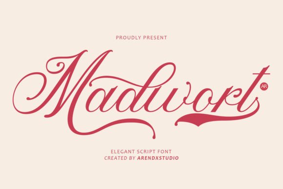 Madwort Font: Elevate Your Campaigns with Elegant Script