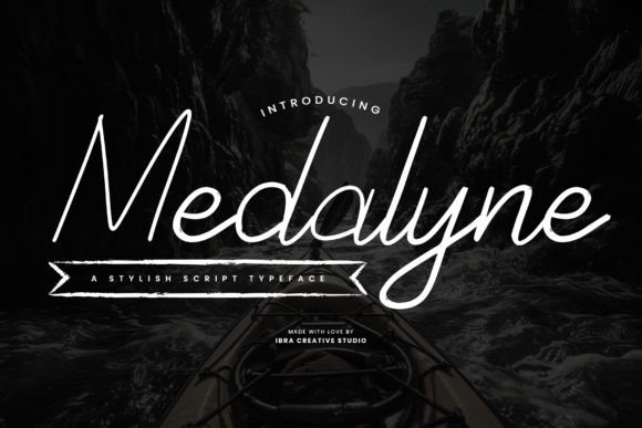 Medalyne Review: A Script Font for Premium Branding