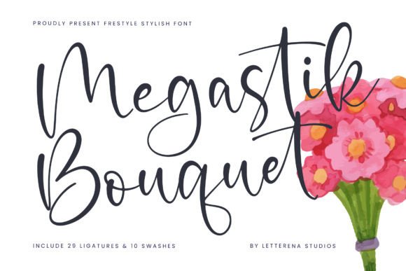 Megastik Bouquet: The Script Font That Elevates Campaigns