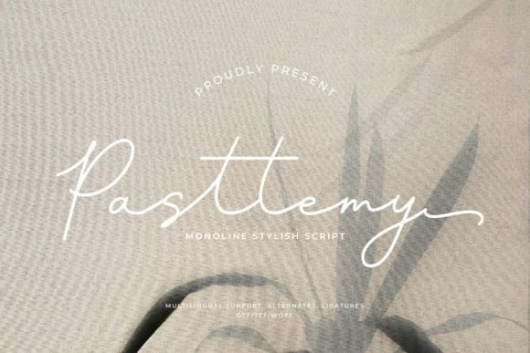 Pasttemy: The Script Font That Elevates Your Brand