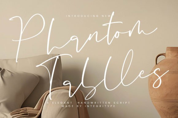 Phantom Tablles: A Script Font for Web Headers