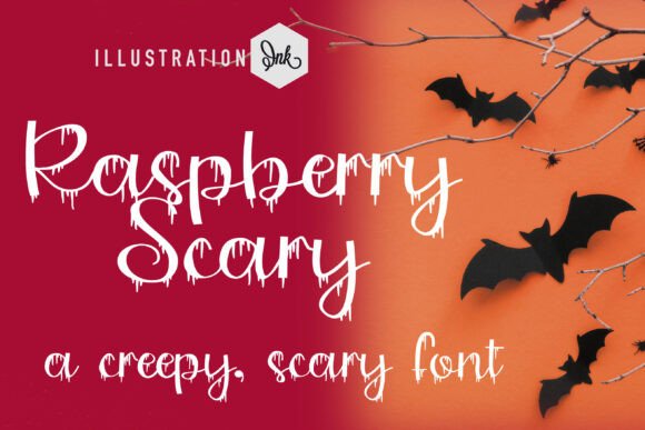 Raspberry Scary: A Handwritten Script Font for Editorial Impact