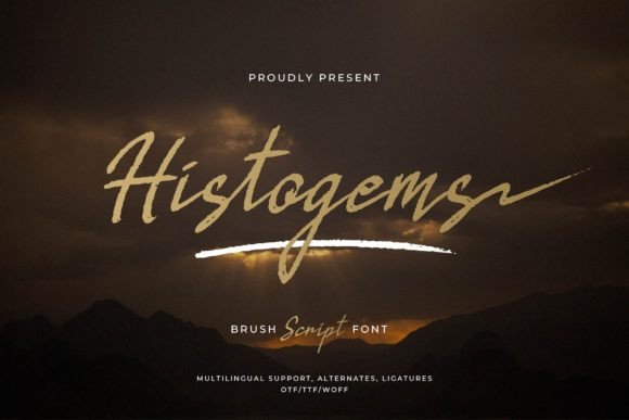 Refining Editorial Design with the Histogems Script Font