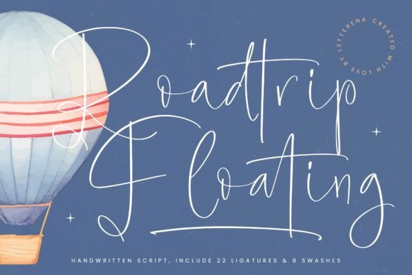 Roadtrip Floating: The Script Font That Elevates Your Brand