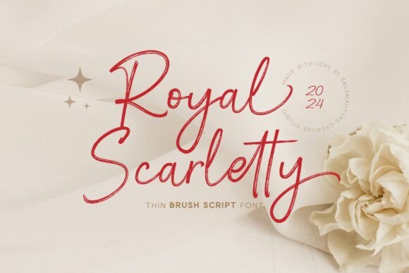 Royal Scarletty: A Script Font for High-Impact Campaigns
