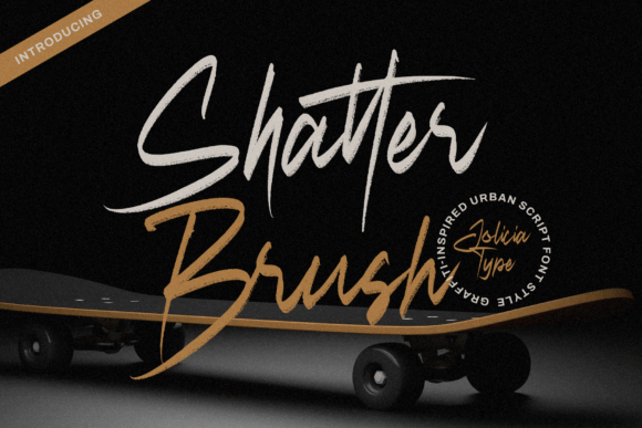 Shatter Brush Font: Bold Branding for Small Business