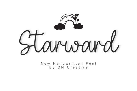 Starward: A Handwritten Script Font for Modern Web Design