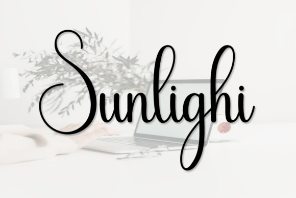 Sunlighi: A Handwritten Typeface for Modern Web Design