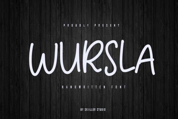 Wursla: A Versatile Script Typeface for Modern Branding